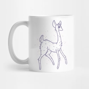 Fawn Lineart Mug